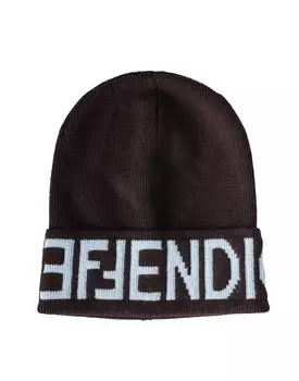 Головной убор Fendi, коричневый