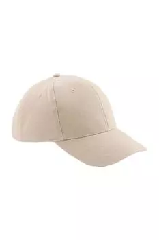 Головной убор из бейсболки из плотного хлопка Pro-Style с начесом Beechfield, серый