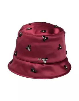 Головной убор Maison Michel, бордовый