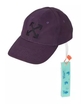 Головной убор Off, темно-фиолетовый