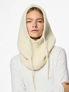 Головной убор PIECES SCHLUPFMTZE PCNAMBI Pieces, слоновая кость