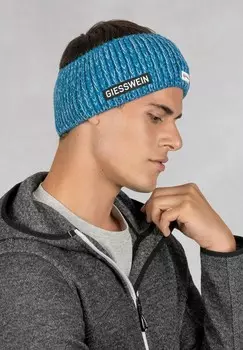 Головной убор SKI AUSTRIA HEADBAND ENGELBERG Giesswein, бирюзовый