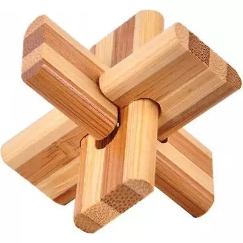 Головоломка деревянная Jessieyou Mall Kong Замок 3D