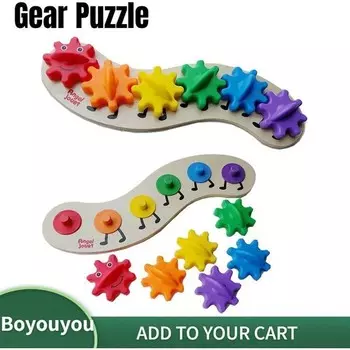 Головоломка детская Jelang Гусеница