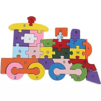 Головоломка Jessieyou Mall Поезд-алфавит