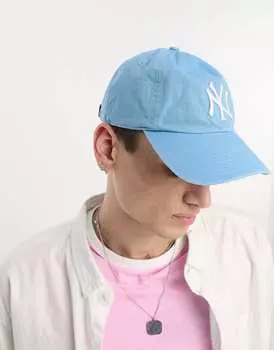 Голубая бейсболка 47 Brand MLB NY Yankees