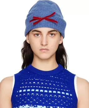 Голубая джазовая шапка Molly Goddard