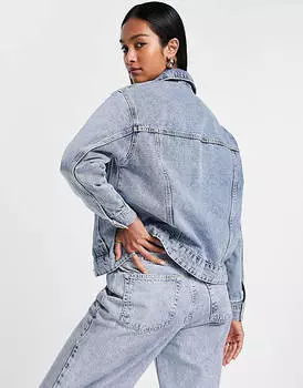 Голубая джинсовая куртка Vero Moda