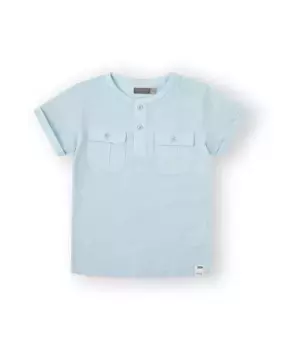 Голубая футболка для мальчиков с карманами Canada House, голубой