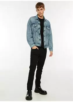 Голубая мужская джинсовая куртка Vintage Fit Trucker A7775-0000 Levis, синий