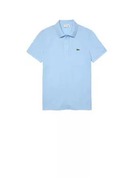 Голубая мужская рубашка-поло Lacoste