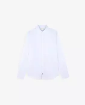 Голубая приталенная мужская рубашка Scalpers, мультиколор