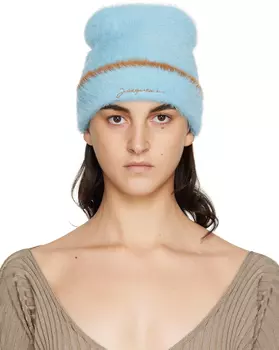 Голубая шапка 'Le Bonnet Neve' Jacquemus