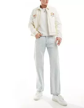 Голубые джинсы прямого кроя Levi's 555 '96