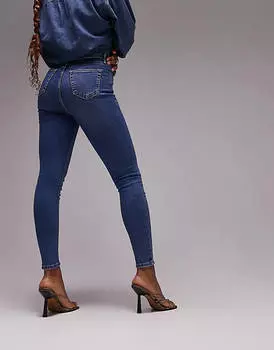 Голубые джинсы Topshop Hourglass Jamie