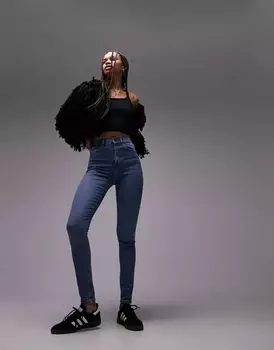 Голубые джинсы Topshop Jamie