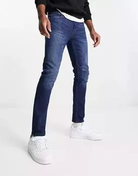 Голубые джинсы узкого кроя Jack & Jones Intelligence Liam