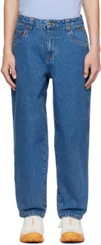 Голубые мешковатые джинсы Dime