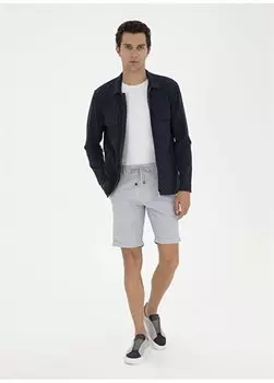 Голубые мужские шорты-бермуды стандартной посадки с нормальной талией PAUL-B Cacharel, синий