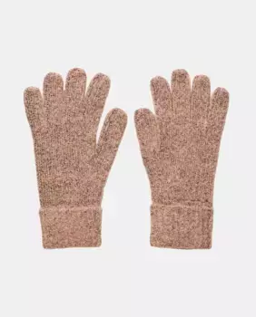 Голубые перчатки Pieces, розовый