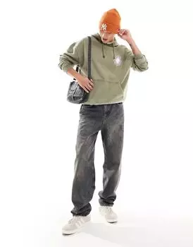 Голубые широкие джинсы в стиле гранж Reclaimed Vintage