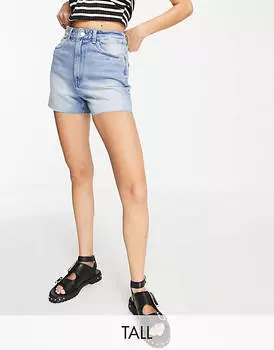 Голубые шорты для мамы New Look Tall