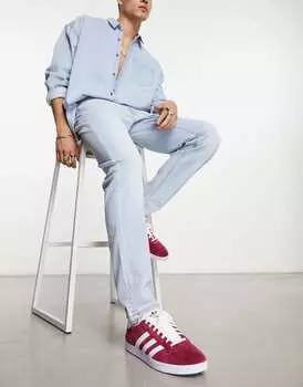 Голубые свободные джинсы с молнией Lee Daren