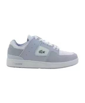 Голубые туфли в клетку Lacoste, белый