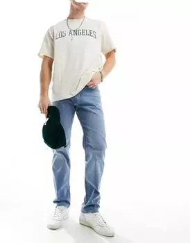 Голубые зауженные джинсы Jack & Jones Mike