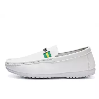 Gommino Лоферы мужские белый Eastern Camel