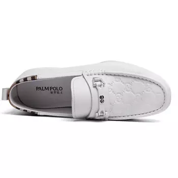 Gommino Лоферы мужские белый Palmpolo