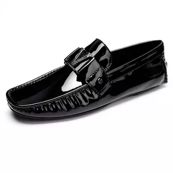 Gommino Лоферы мужские черный Brounvanm