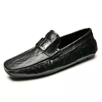 Gommino Лоферы мужские черный Brounvanm