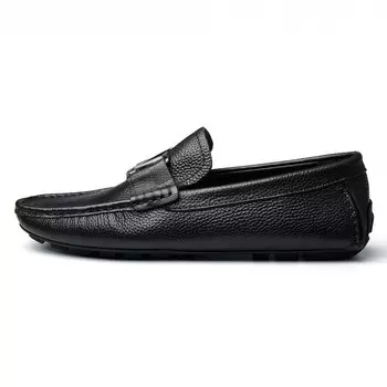 Gommino Лоферы мужские черный Brounvanm