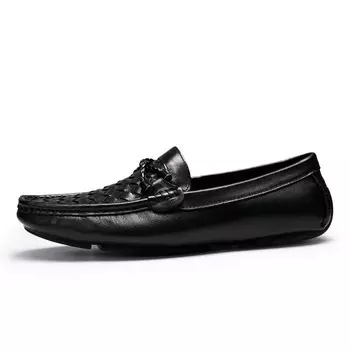 Gommino Лоферы мужские черный Brounvanm