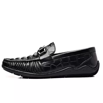 Gommino Лоферы мужские черный Xiaotoulang