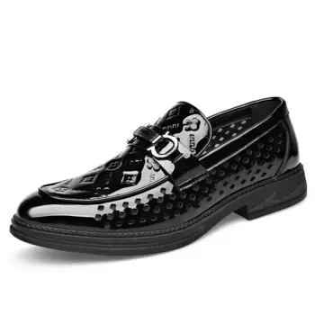 Gommino Лоферы мужские черный Xiwencha