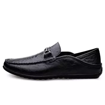 Gommino Лоферы Мужские King Jinmai, цвет Black 2319HD