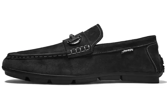 Gommino Men Low-top черный Jeep