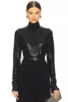 Gong облегающий трикотажный свитер с высоким воротом Essentiel Antwerp, черный