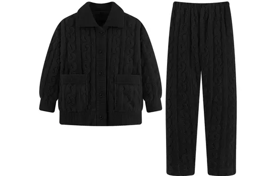 Gongdie Unisex Pajama set, 51021 черный