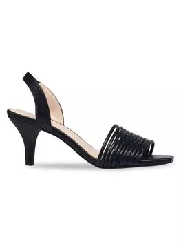 Гонконгские сандалии Halston, черный