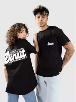 Гоночная футболка Donut, черный