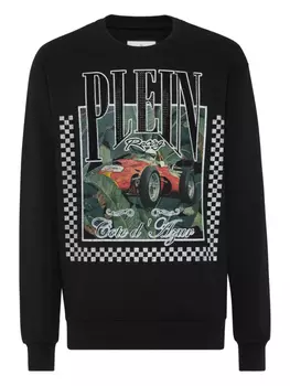 Гоночная толстовка Philipp Plein, черный