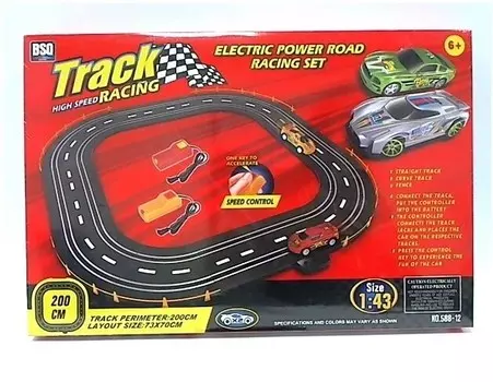 Гоночная трасса 588-12 на батарейках 200 см 1:43 Inna marka