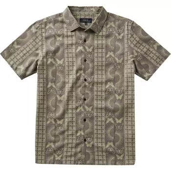 Гонзо короткий рукав рубашка из ткани Roark, синий