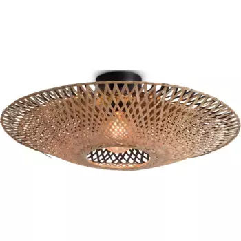 GOOD&MOJO Потолочный светильник «Калимантан», лампа E27 | без лампочек, цвет natur