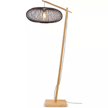 GOOD&MOJO Торшер «Cango», лампа E27 | без лампочек, черный