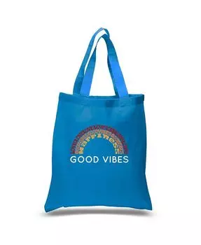 Good Vibes — маленькая большая сумка Word Art LA Pop Art, синий