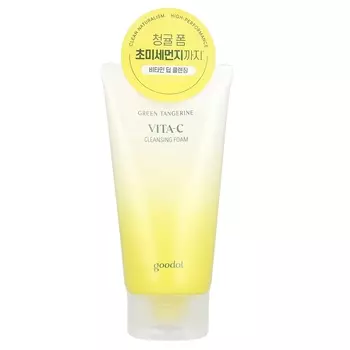 Goodal Green Tangerine Vita-C Очищающая пенка, 5,07 жидких унций (150 мл)